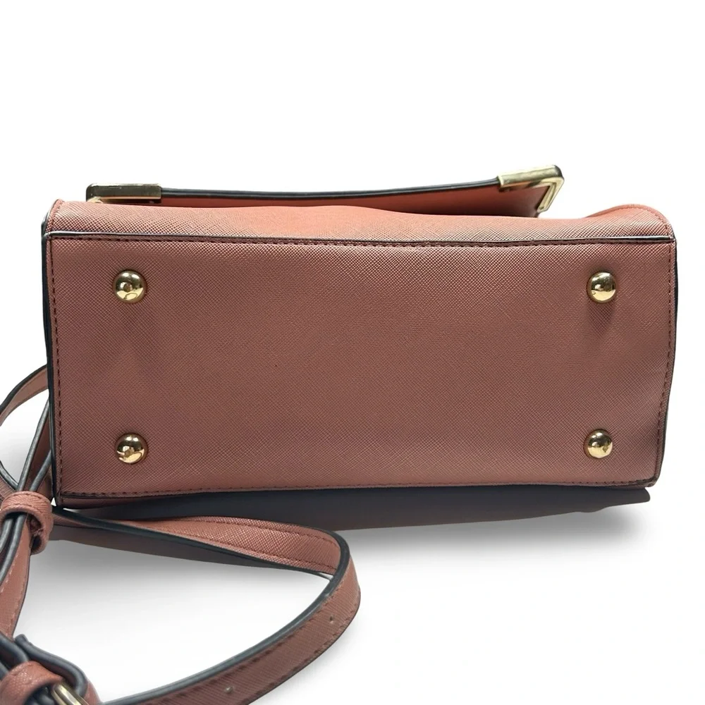 Dune London Saffiano Leather Crossbody Satchel‎ Designer Feminine Convertible